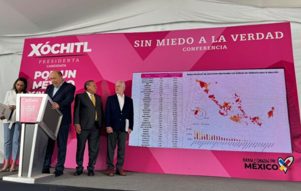 Presentan PRI, PAN y PRD mapa de riesgo rumbo a la elección del 2 de junio