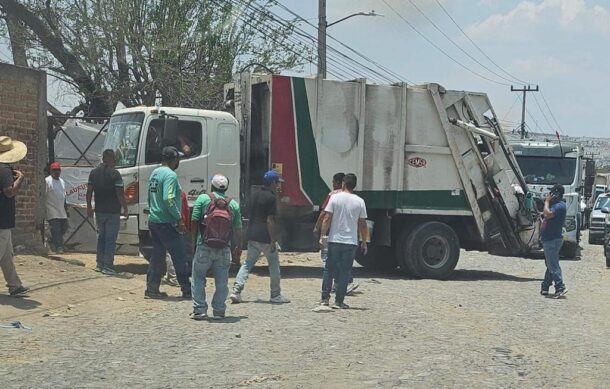 Sigue el conflicto en Aseo Público de El Salto