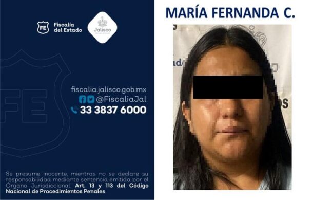 Detienen a presunta extorsionadora en Jalisco