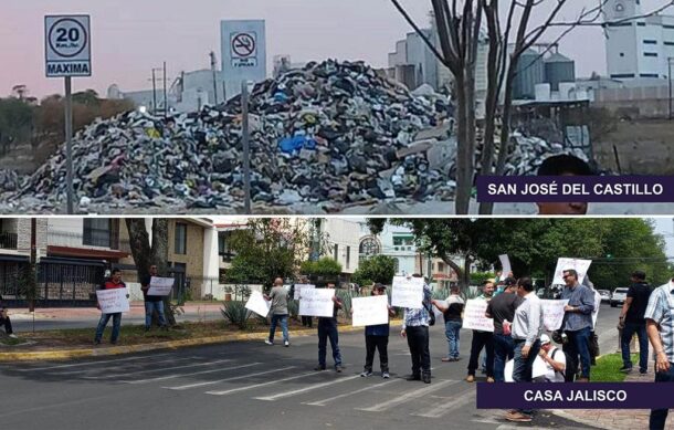 Se registran manifestaciones en El Salto y Casa Jalisco