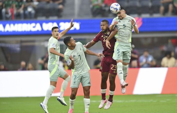 México cae ante Venezuela en la Copa América