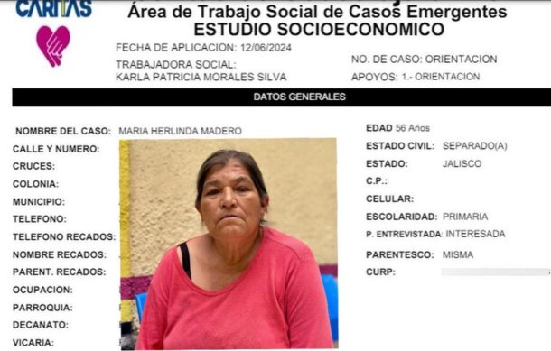 María Herlinda, teme perder sus piernas por falta de recursos