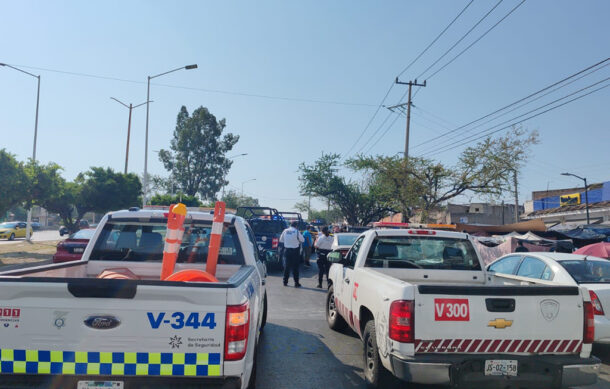 Se registra fatal accidente en el tianguis de la colonia Jalisco