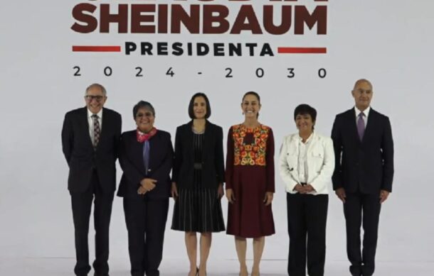 Sheinbaum presenta a seis integrantes más de su gabinete