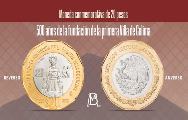 Ponen en circulación moneda conmemorativa de 20 pesos