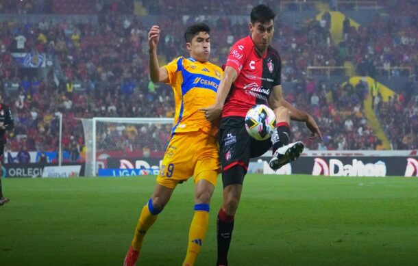 Atlas empata con Tigres en el Jalisco