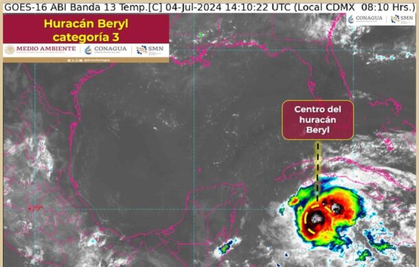 Cercanía de “Beryl” paraliza a Quintana Roo