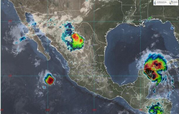 Huracán “Beryl” toca tierra en Quintana Roo