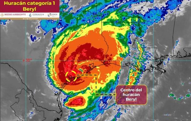“Beryl” retoma fuerza e impacta la costa de Texas