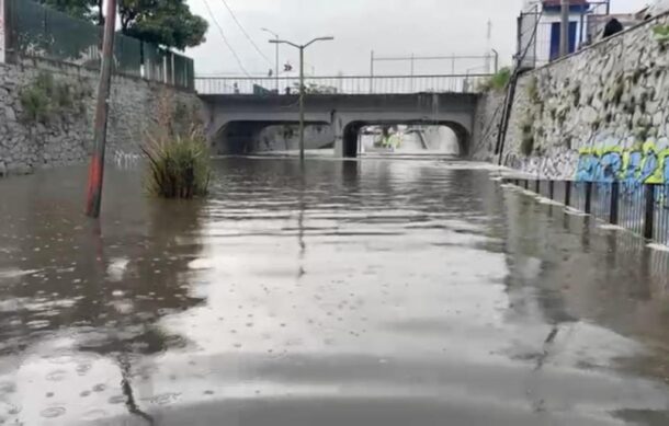 Lluvia vespertina genera afectaciones al sur de ZMG