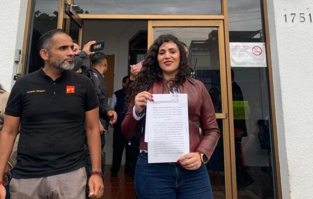 Presenta candidata de Tlajomulco denuncia por presuntos delitos electorales