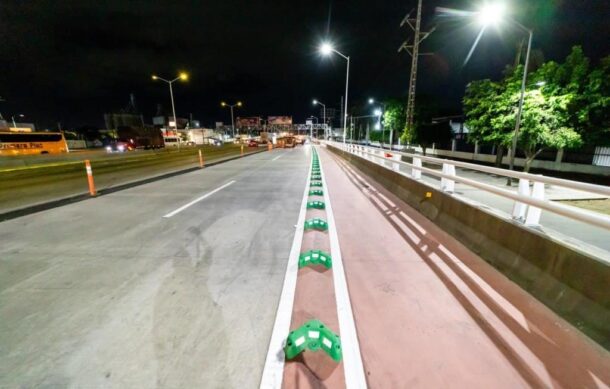 Concluyen puente vehicular en Periférico y Vía Manzanillo