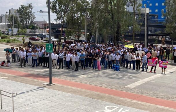 Trabajadores del Poder Judicial se manifiestan en GDL