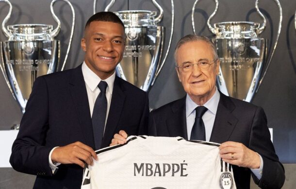 Presenta Real Madrid a Kylian Mbappé como refuerzo