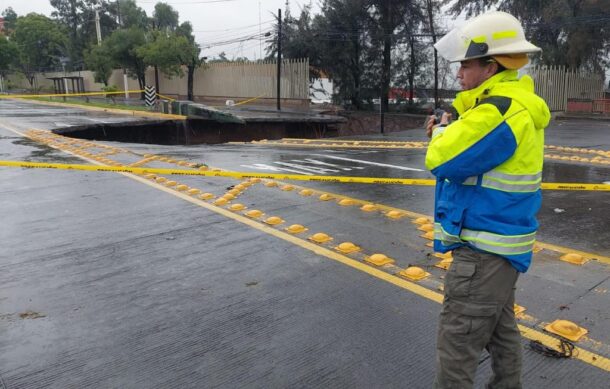 Atribuyen aparición de socavón al agua en Arroyo Seco