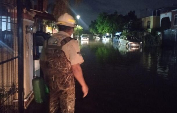 Suman 50 casas dañadas por lluvias en Villa Fontana