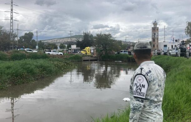 Continúa búsqueda de joven arrastrada por arroyo El Garabato