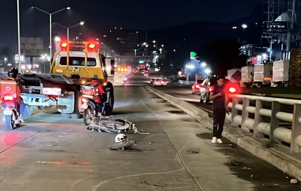 Fallece motociclista en accidente en Periférico Sur