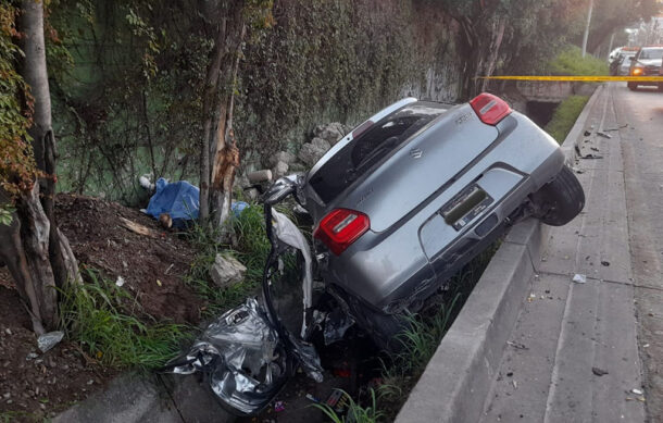 Fallece un hombre tras choque en Periférico Poniente