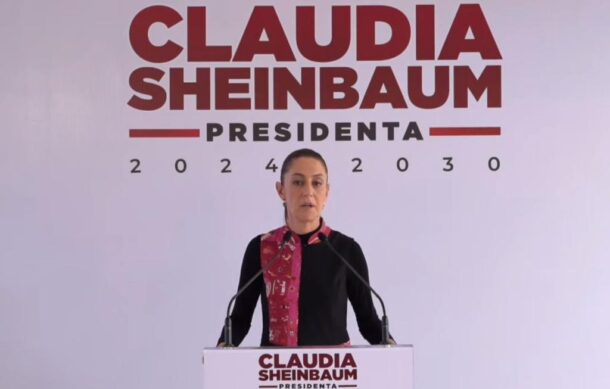 Sheinbaum promete diálogo con quien gane la elección en EU