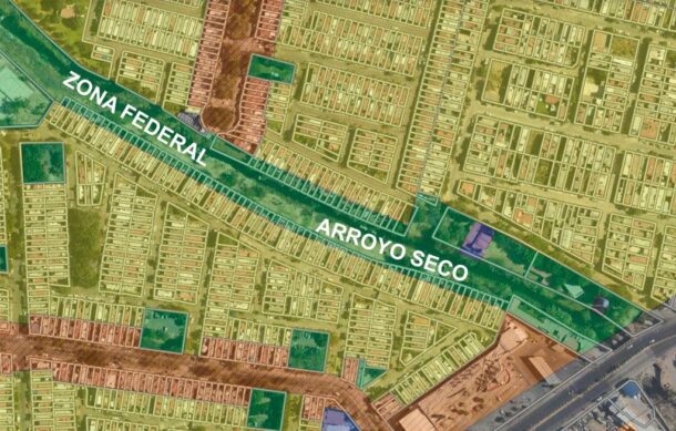 Detectan un centenar de casas que invadieron el Arroyo Seco en Tlaquepaque