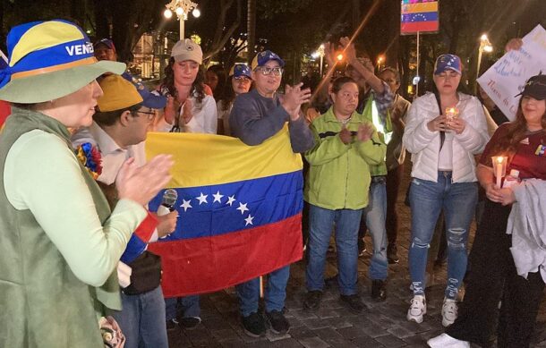 Venezolanos protestan en GDL contra elecciones en su país