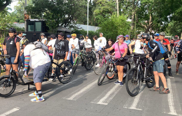 Realizan rodada en homenaje a joven arrollada en Juan Gil Preciado