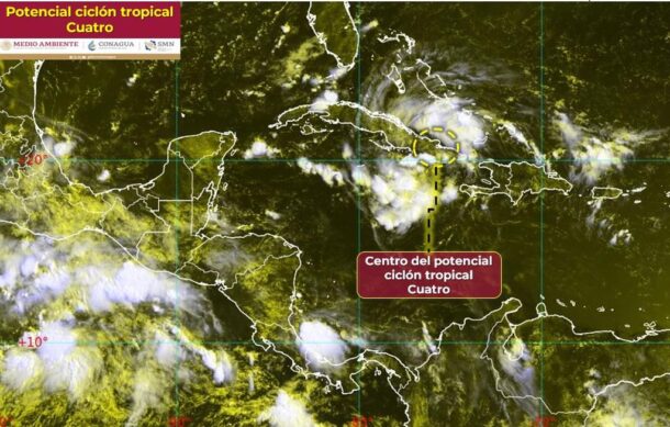 Se forma potencial ciclón tropical cerca de Cuba