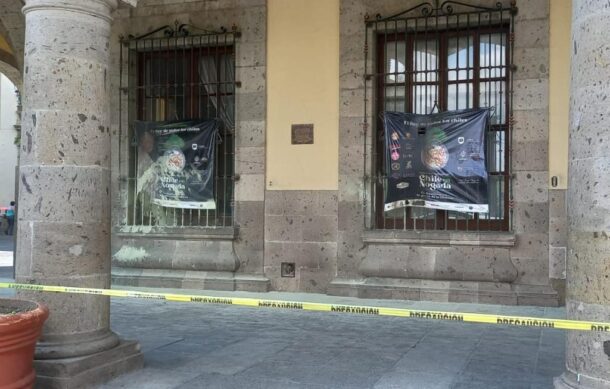 Detienen a sujeto que pretendía incendiar la Presidencia de GDL