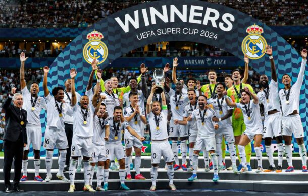 Real Madrid gana su sexta Supercopa de Europa