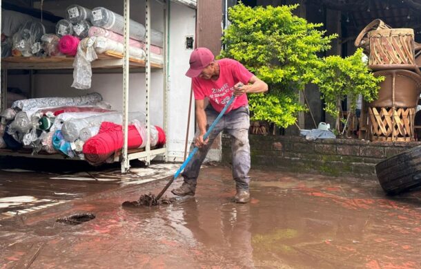 Reportan al menos 60 casas dañadas en Zapotlanejo