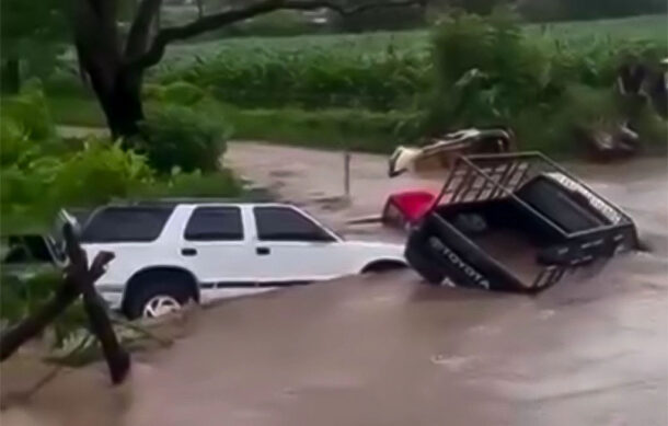 Tormenta impacta al municipio de Atengo