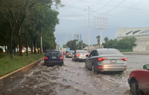 Regresa el caos vial por los baches en Adolf Horn