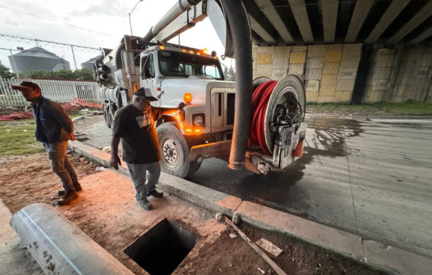 Tlajomulco reporta obras para mitigar las inundaciones en Adolf Horn