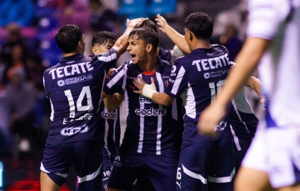 Rayados vence a Puebla y es líder en la Liga MX