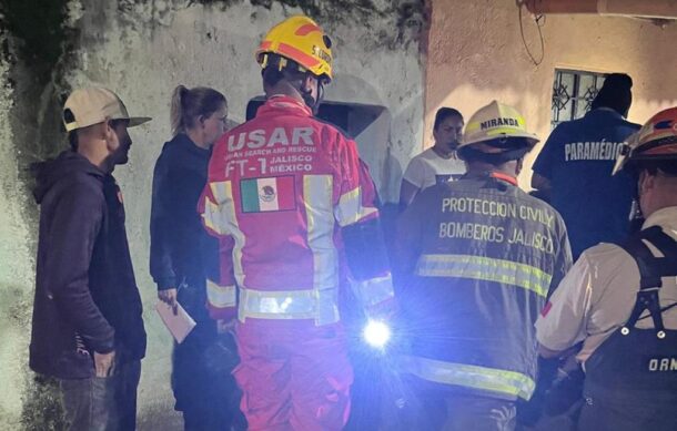 Derrumbe en finca de Tlaquepaque deja tres heridos