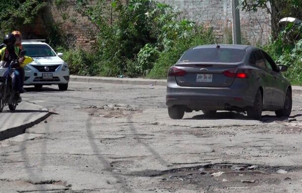 Piden habitantes de Santa Anita reparar vialidad destruida por las lluvias