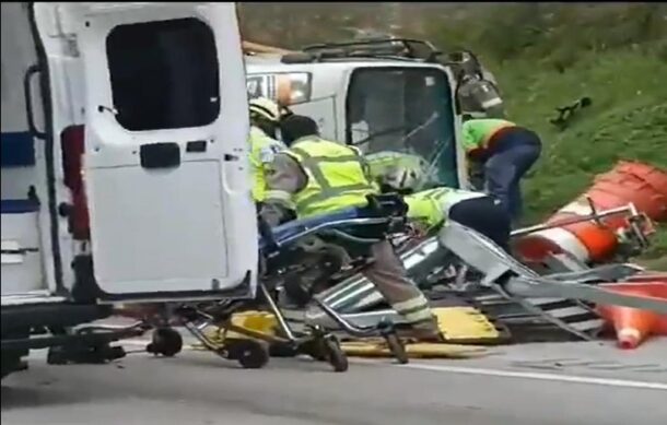 Tráiler embiste a trabajadores de Capufe en Ixtapaluca; hay tres muertos