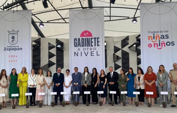 Presentan próximo gabinete en Zapopan