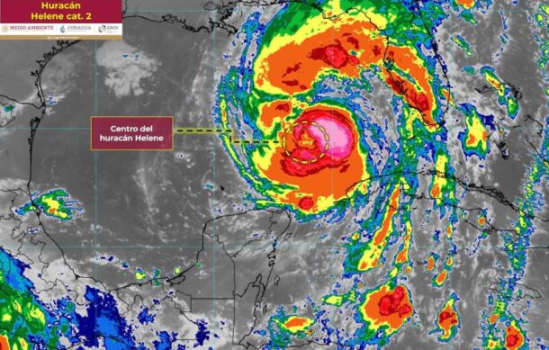 Huracán “Helene”, de categoría dos, se enfila hacia Florida