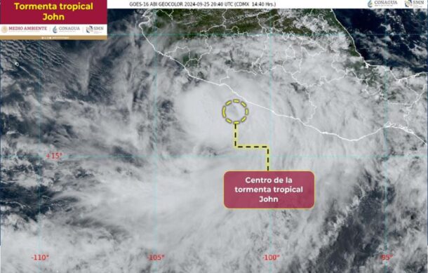 Suspenden clases en Guerrero por presencia de “John”