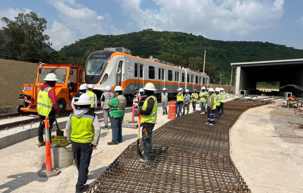 Obras de la Línea 4 del Tren Ligero con avance de 70 por ciento