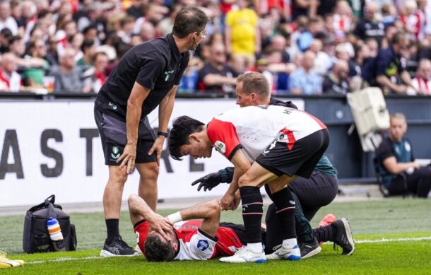 Se encienden los focos rojos al lesionarse  Santiago Giménez