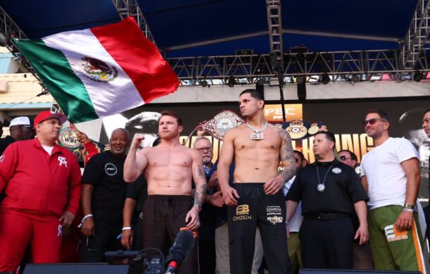 ¡Libran la báscula! Canelo y Berlanga listos para pelea en Las Vegas