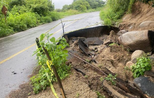 Realizan obras para reparar carreteras dañadas en Jalisco