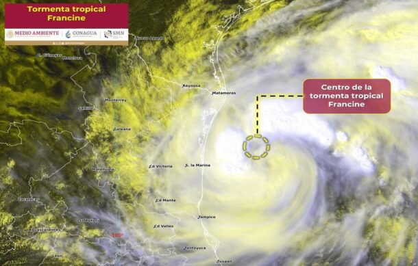 Prevén que “Francine” se convierta en huracán esta noche