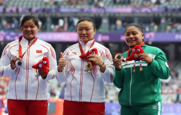 Osiris Machado gana séptima medalla para México en los paralímpicos