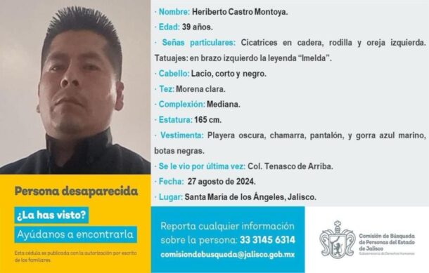 Buscan policías desaparecidos de Santa María de Los Ángeles