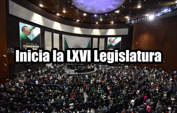 Inicia la LXVI Legislatura