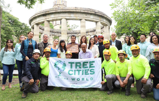 Guadalajara es reconocida como “Ciudad del Árbol del Mundo” por quinto año consecutivo